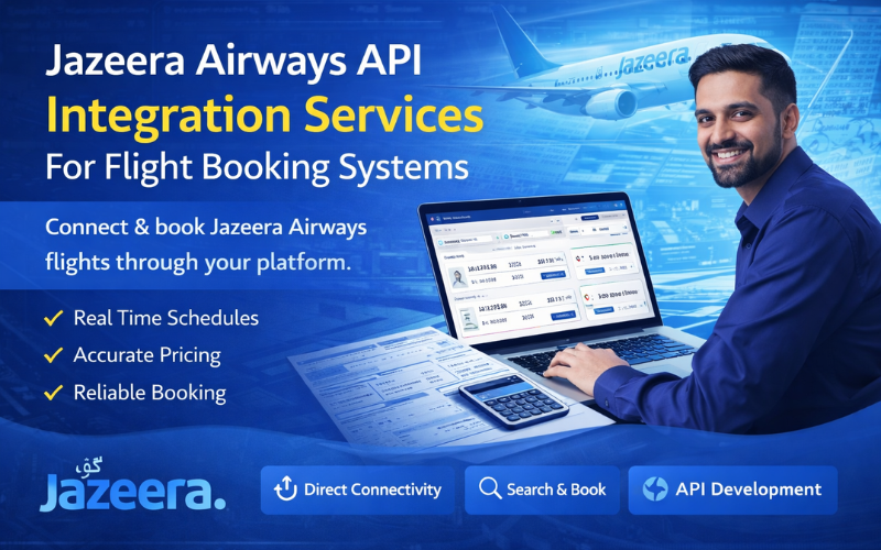 Jazeera Airways API Integration Services